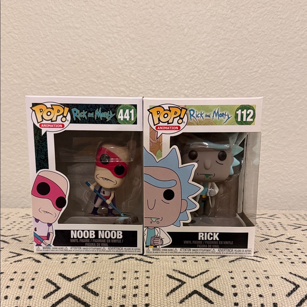 Rick & Morty Funko Pop set